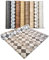 casa pura Revêtement Sol PVC - Film Vinyle Pour Meuble & Sol - Stickers Effet Mosaïque - Sol PVC Rouleau Antidérapant & 100% Écologique (Aspect Mosaïque Sable - 100x600 cm)