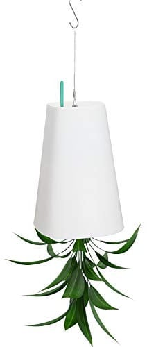 Ulikey Hängender Blumentopf, Sky Planter Upside-Down Pflanzentopf Hängepflanze Topf, Pflanze Steht Kopf, Größe Pflanze Kopfüber Kreativ Zuhause Garten Büro Hängetopf Indoor Outdoor