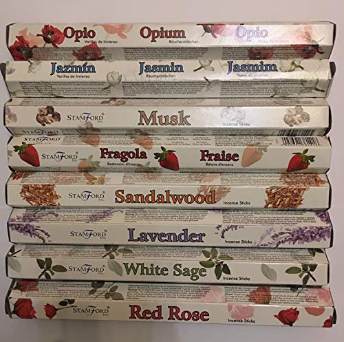Stamford Incense Burning Sticks Assorted (Red Rose, 1)