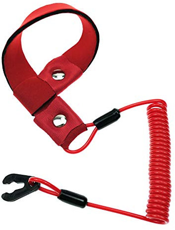 Cordon de sécurité Start Stop Kill pour Yamaha Jet Ski WaveRunner WaveVenture WaveRaider WaveJammer WaveBlaster FX140 Remplace EW2-68348-00-00, interrupteur de guidon flottant avec clé d'urgence