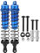 VGEBY RC Stoßdämpfer, 2Pcs 1/8 Einstellbarer 140mm Ölgefüllter Stoßdämpfer Dämpfer für TRAXXAS Slash 2WD RC Auto (Blau)