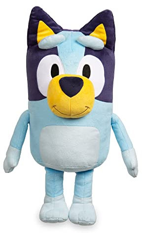 BlueY Jumbo Plush 40 Zentimeter Plüschtier Hund Farbe Blau, wie in der Kinderserie, weich und kuschelig, zum Umarmen und Begleiten Ihrer Kinder, Prominent (BLY05000)