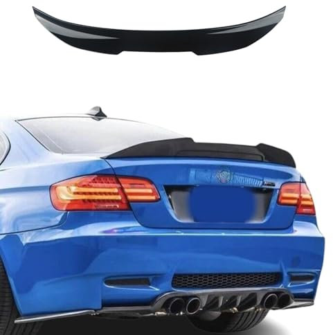 Fly Design Heckspoiler passend für BMW 3er E92 Coupé PSM Style Glanz Schwarz