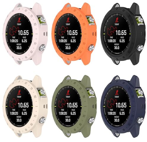 SMYAOSI Schütz Hülle Kompatibel mit Garmin Marq 2, TPU ersatz Schützende Silikonhülle für die stoßfeste und unzerbrechliche Schutzhülle für Garmin Marq2 (6 Stück)