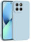 PanXCase Coque pour Honor X8 5G / Honor 70 Lite 5G / Honor X6 - Étui Silicone Souple Fine Légère, Protection Antichoc Antidérapante Anti-Rayures Mince Désign Téléphone Housse (Bleu Clair)