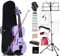 Aileen Violino 1/2 per Bambini 6-10 Anni, Kit Principianti Mezza Misura, Set Avviamento Viola per Scuola Con 13 Accessori, Incluso Adesivo per Tastiera