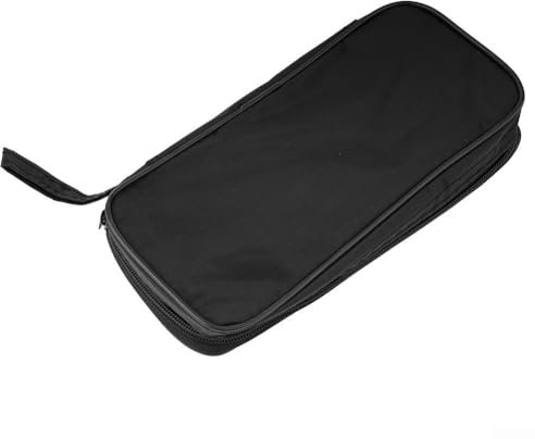 Eawfgtuw Multimeter-Tasche, Schutzhülle für Multimeter, wasserdicht und stoßfest, schwarz