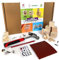 Ash & Co Woodworking Kit for Kids | Carpentry Set for Children | Learn How to use Hammer and Nails | Woodwork Project Kits with Video tutorials | Tools Included