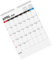 HAPINARY Schreibtischkalender volles Jahr Wand Himmel Monatsplaner Kalender digital aus countdown kalender countdown calender desk calendar Countdown-Kalender hängender Kalender Papier