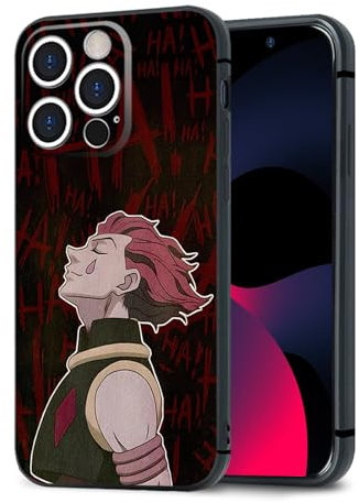 HWLHJJ Hisoka HxH Handyhülle mit Anime-Charakter, beeindruckende Manga-Kunst, weiches Silikon für iPhone 12 Pro