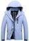 UMIPUBO Veste Imperméable Pour Femme Pluie Coupe Vent Respirante Blouson Outdoor Randonnée Jacket Avec Capuche Pour Rain Saison(Bleu,M)