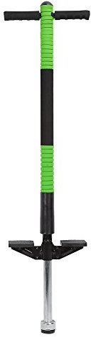 BOROCO Pogo Stick Single Bar Jackhammer Jump Stick Sports Bildungspulting für Kinder (Grün)