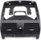 SQOFJGIGN Salpicadero Salida de Aire Central del Tablero Frontal Negro para Jetta para Golf para MK5 1K0819728F Salida Aire Acondicionado Ventilación Coche