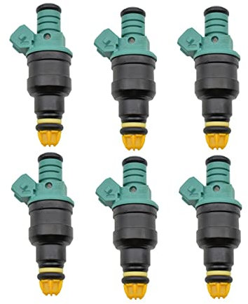 Einspritzdüse, 6-teiliger Benzineinspritzer, Autoeinspritzdüse, für BMW 3 5 E36 320I 323I 325I E34 E39 520I 523I 525Ix 2,5 l 3,0 l Einspritzdüse 0280150415