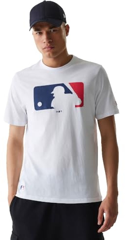 New Era Herren Nos MLB Regular Tee Mlblog WHI T-Shirt
