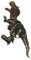 IMIKEYA 1 Stück 3D -Dinosauriermodell Dinosaurier- Großes Dinosaurierspielzeug -Dinosaurier lebensechter Dinosaurier simuliertes Dinosauriermodell