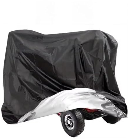 Waterproof Mobility Scooter Cover Protector | Heavy Duty Rain Cover | Storage Cover 210D Polyester, Waterproof Outdoor UV Protection