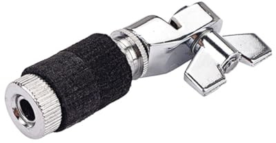 CONGARTENO Hi Hat Kupplung aus Metall für Jazz Drum Hi Hat Ständer Percussion Zubehör Langlebig Verschleißfest Schnellspannkupplung mit Feder und Lager für Einfachen Beckenwechsel