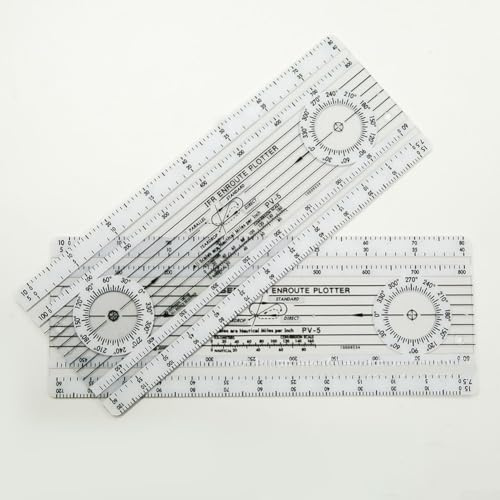 Ergonomisches Marine-Parallellineal, zuverlässiges Werkzeug für genaue Vermessung und Navigation (transparent)