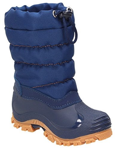 Spirale Eric Stivali da neve, Unisex - Bambini, Turchese (Blu/Crepe 01319800), 25 EU (8 UK)