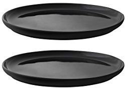 Stelton Teller, Schwarz, 22 x 22 cm