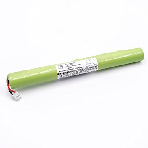 vhbw Battery 2000 mAh (3.6 V) for Speaker Boxes Speaker TDK Life on Record A25