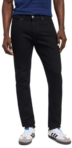 Lee Luke, Jeans Hombre, Black Rinse, 31W / 30L