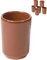 Tradineur - Set 6 vasos de barro, 10 cl, 8,5 x 6 cm, recipientes especiales para chupitos, estilo tradicional