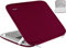 Étui de protection à rabat pour ordinateur portable 15,6, durable, résistant aux chocs, compatible avec HP, ASUS, Lenovo, Acer, Notebook, ordinateur, Ultrabook, Chromebook, Rouge