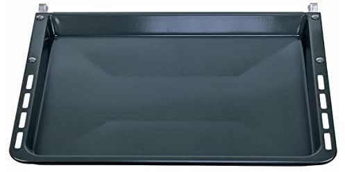 easyPART Kompatibel/Ersatz für Bosch 00680615 Backblech Kuchenblech Pizzablech 459x375/392x29mm emailliert mit Träger ActiveClean-fähig und pyrolysefest Backofen Herd Siemens Balay 680615 für HE HC