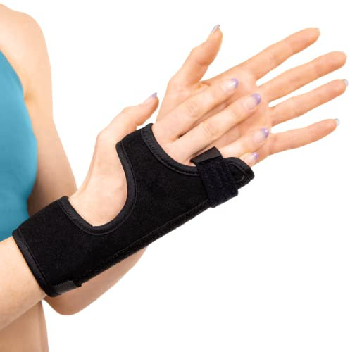 BraceAbility Ulnar Armband zur Schmerzlinderung von Handgelenk Boxing Frakturen und Frakturen, linke und rechte Hand Fixation Braces