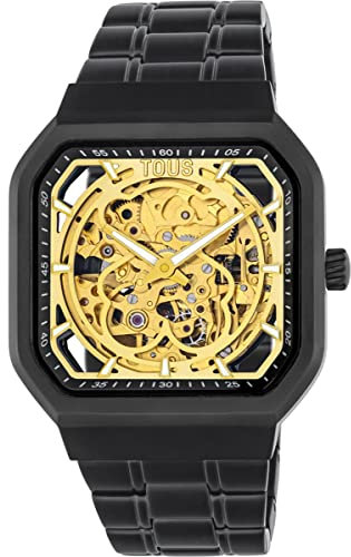 TOUS Watches d-Bear Reloj para Mujer Analógico de Automático con Brazalete de Acero Inoxidable 200351032