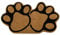 BIANCHERIAWEB Zerbino Entrata Ingresso Esterno Antiscivolo Cocco Animal Paws