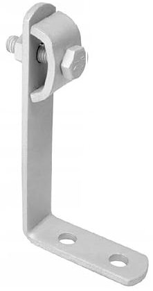 Blitzschutz Blitzableiter Material Tiefenerder feuerverzinkt oder aus Edelstahl (Leitungshalter L-Halter Edelstahl) Art. Nr. BS34