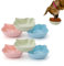 6 Pcs Cat Bowls Set - Non-Slip, Raised, Cat Food Bowls Set Plastic, Ideal for Wet Food and Water, Perfect for Indoor Cats, Kittens, and Puppies