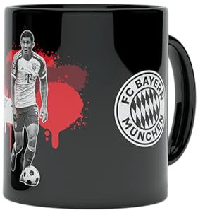 FC Bayern München Tasse Minjae Kim | Schwarz | 0,3l | Fußball