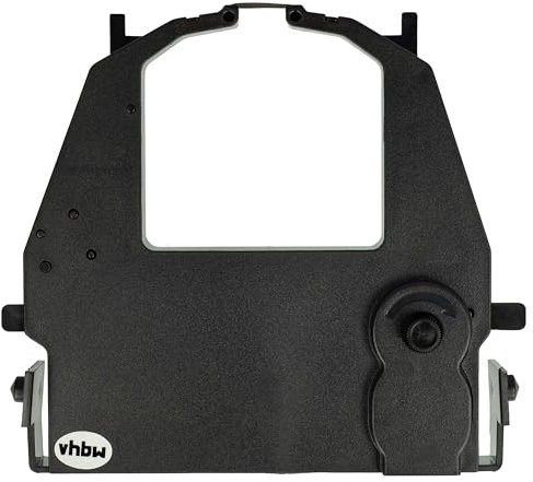 vhbw Farbband Schriftband kompatibel mit Tally LA36N, LA 48 N, T 2348, LA36W, LA 48 W, T 2248 Nadeldrucker, Bondrucker - Schwarz