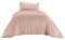 Ruggeri - Parure Copripiumino - 100% Puro Cotone - Made In Italy - Collezione Let's Color! (Piazza e Mezza, Rosa)
