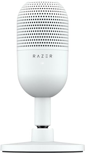 Razer Seiren V3 Mini - Ultra-Compact USB Microphone – White