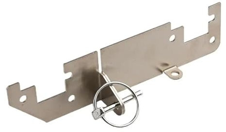 Trunk Lid Lock for Peugeot for Boxer Rear Door Lock Anti-Theft Car Back Door Lock Tailgate Rear Door Lock Car Trunk Accessories Tailgate Lock(Silver)