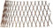 Pflanzenschilder Farbig Gartenerweiternder, erweiterbarer Holzzaun, langlebiges, einziehbares Klettergerüst Dünne Holzleisten (Khaki, One Size)
