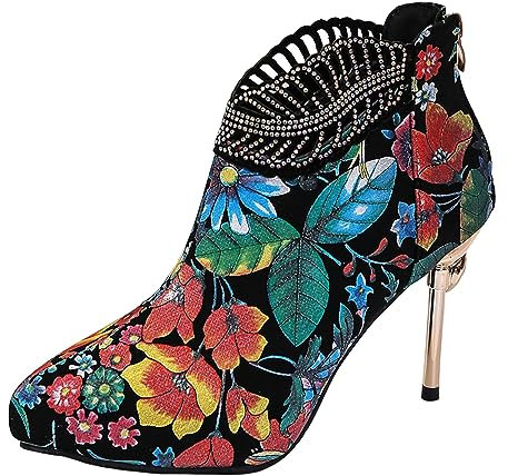 Stivali Biker Donna Stivaletti Bambina Stivaletti Donna con Tacco Largo Stivali Moto Donna rialzati Stivali Alti sopra Il Ginocchio Stivali Donna Texani Neri Stivali Pioggia Donna Stivali