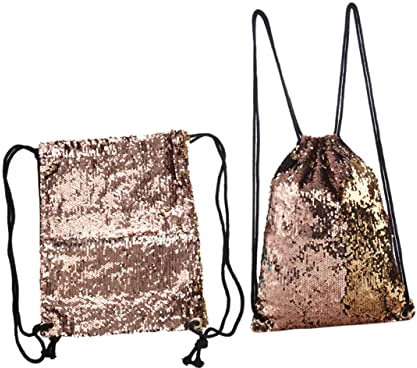 GALPADA à de voyage à cordon à sequins à à paillettes pochette de sport de plage en plein air de danse