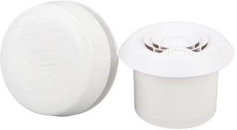 Wohnmobil-Dachventilator, ABS, 3000 U/min, 90 CFM, Pilzkopf, Wohnmobil-Abluftventilator mit Netzsieb für Wohnmobil, Yacht, DC 12 V