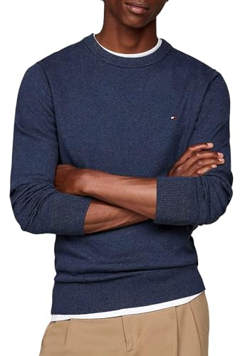 Tommy Hilfiger PIMA ORG CTN Cashmere Crew Neck Neutral - XL
