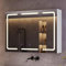 mojiasion Spiegelschrank Bad 80 cm breit mit LED-Beleuchtung, Steckdose & 3 Farbtemperaturen | Dimmbarer Badezimmerschrank mit Touch-Sensor 60×80×16 cm (H×B×T) | Spiegel +3 verstellbaren Regalen