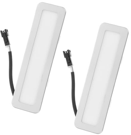 OSALADI LED Ersatzlampen Für Dunstabzugshaube Rechteckige Küchenbeleuchtung Für Herd Und Kochfeld AC12 Spannung Energiesparende LED Lampen Für Optimale Ausleuchtung