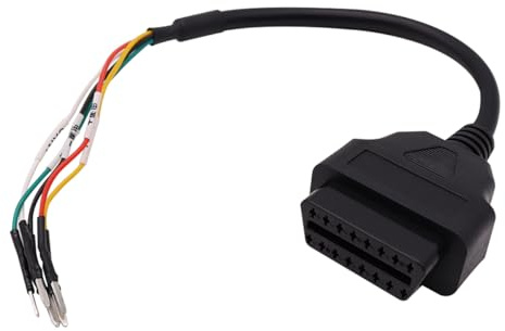 Nicear Universeller OBD2 K CAN Diagnose Adapter Kabel 16 Pin Stecker DIY Mobley Adapter Für Motorrad Auto LKW