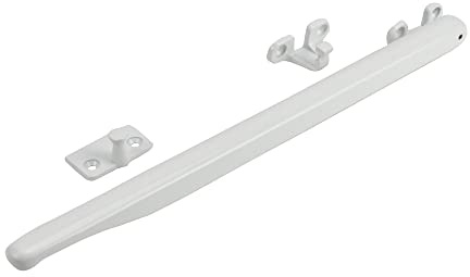 Timber Series Heavyweight Contemporary Non Locking Window Stay - White