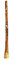 Terré Didgeridoo Eucalyptus Standard bemalt ca. 145-150 cm Dotpainting Percussion Spärisch meditativ